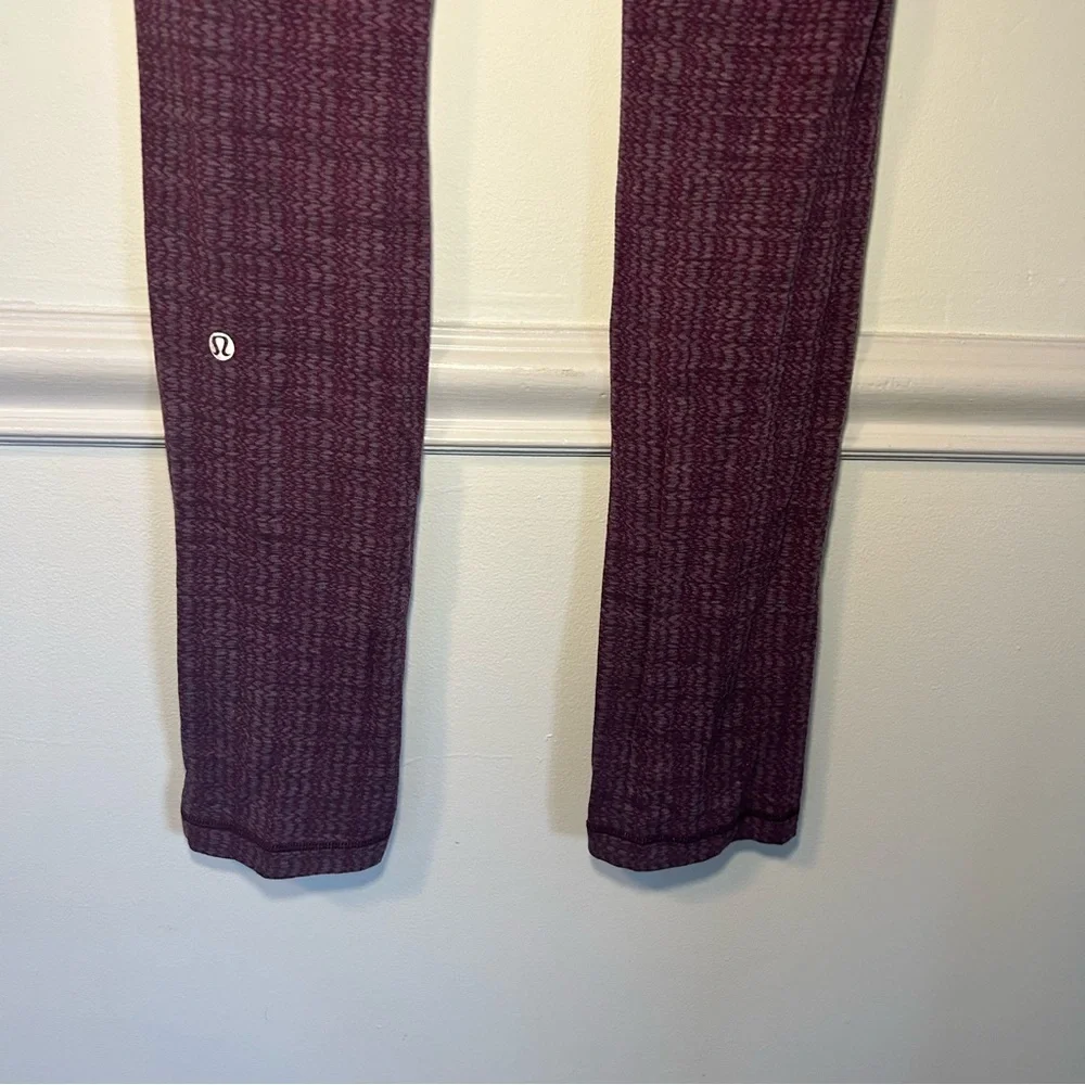 Lululemon Plum Skinny Will Yoga Pants Size 6